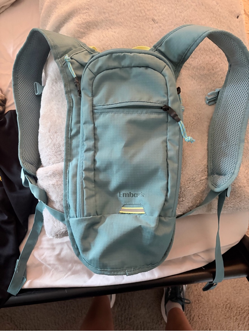 Light Blue Hydration Backpack